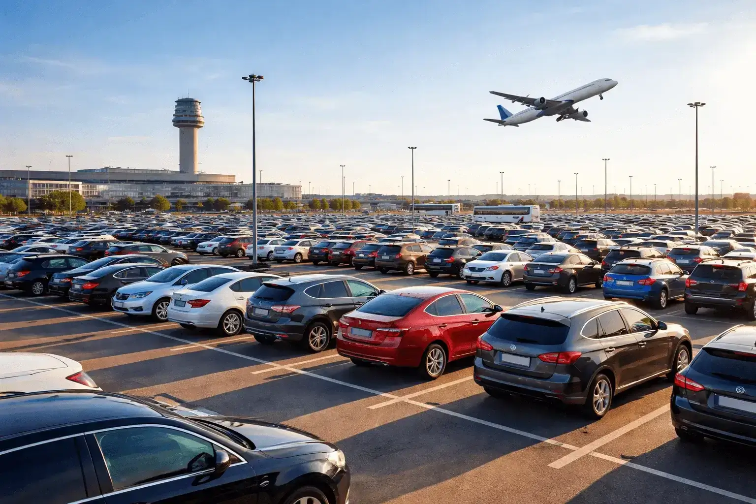 Britain Airport Parking Hero BG Banner